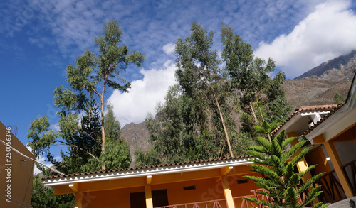 Obrajillo Andes Peru. Mountains photo