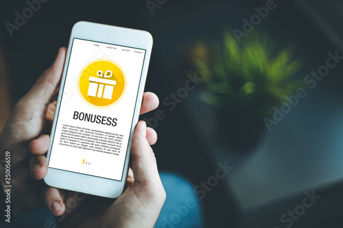 BONUSESS CONCEPT ON SCREEN