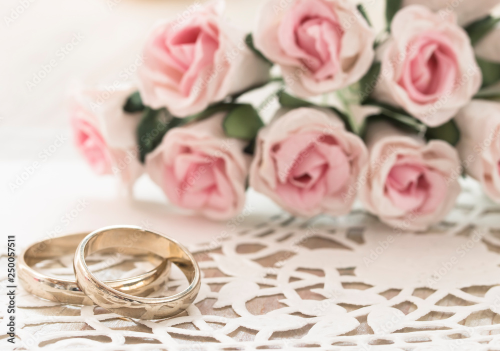 gold wedding rings, love concept gold wedding rings, love concept