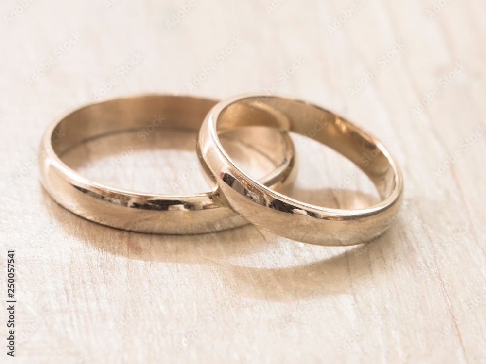 gold wedding rings, love concept gold wedding rings, love concept