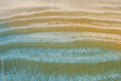 Patterns of sand by the sea.3