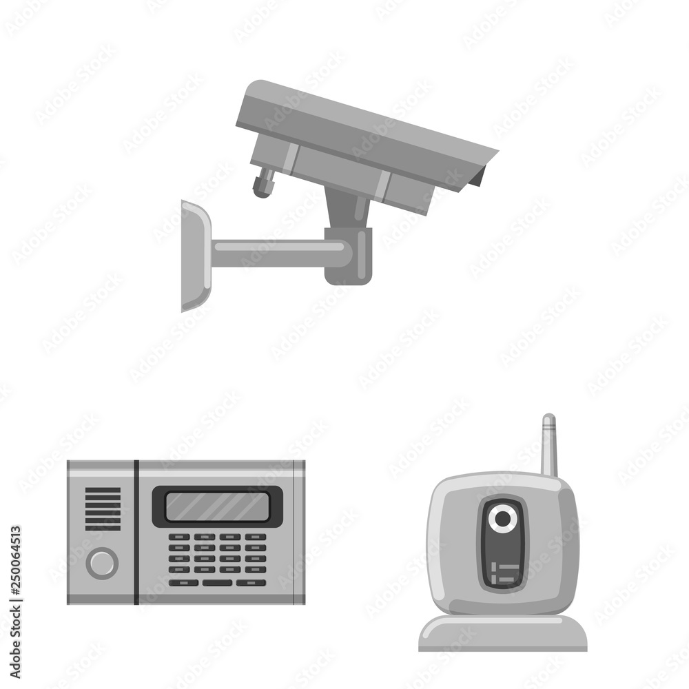 Isolated object of office and house icon. Set of office and system vector icon for stock. Isolated object of office and house icon. Set of office and system vector icon for stock.
