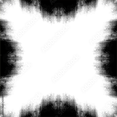 Monochrome grunge texture. Black and white abstract background for design.