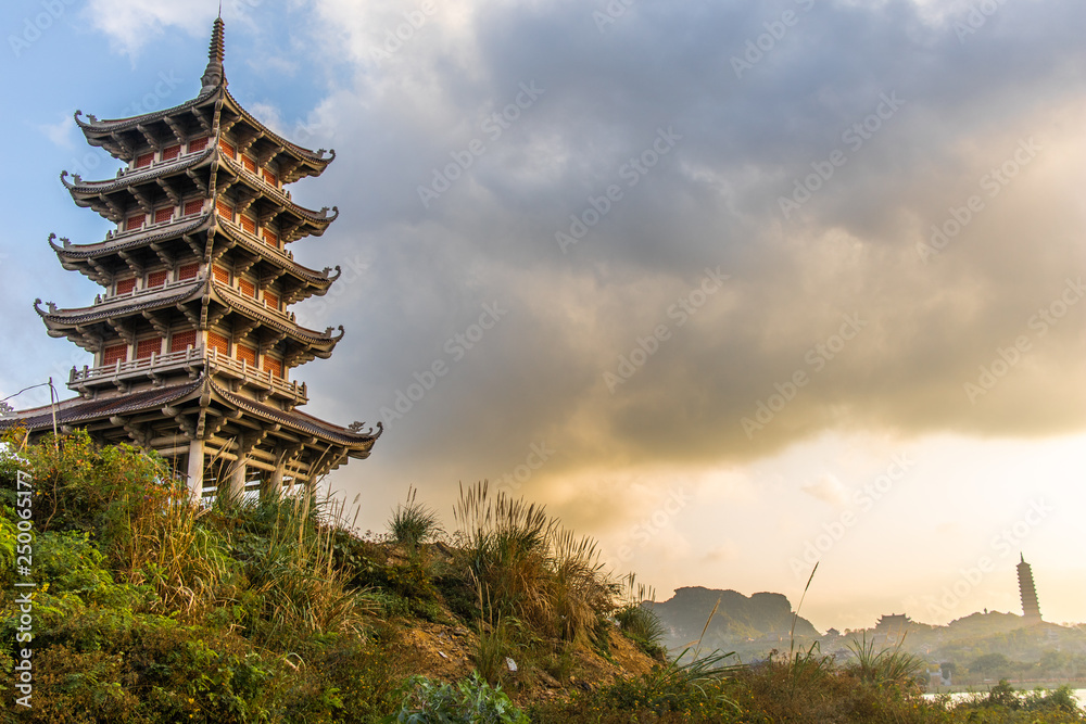A pagoda near Ninh Binh
