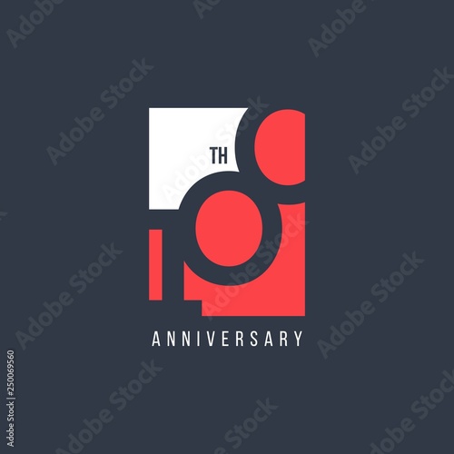 100 Year Anniversary Vector Template Design Illustration