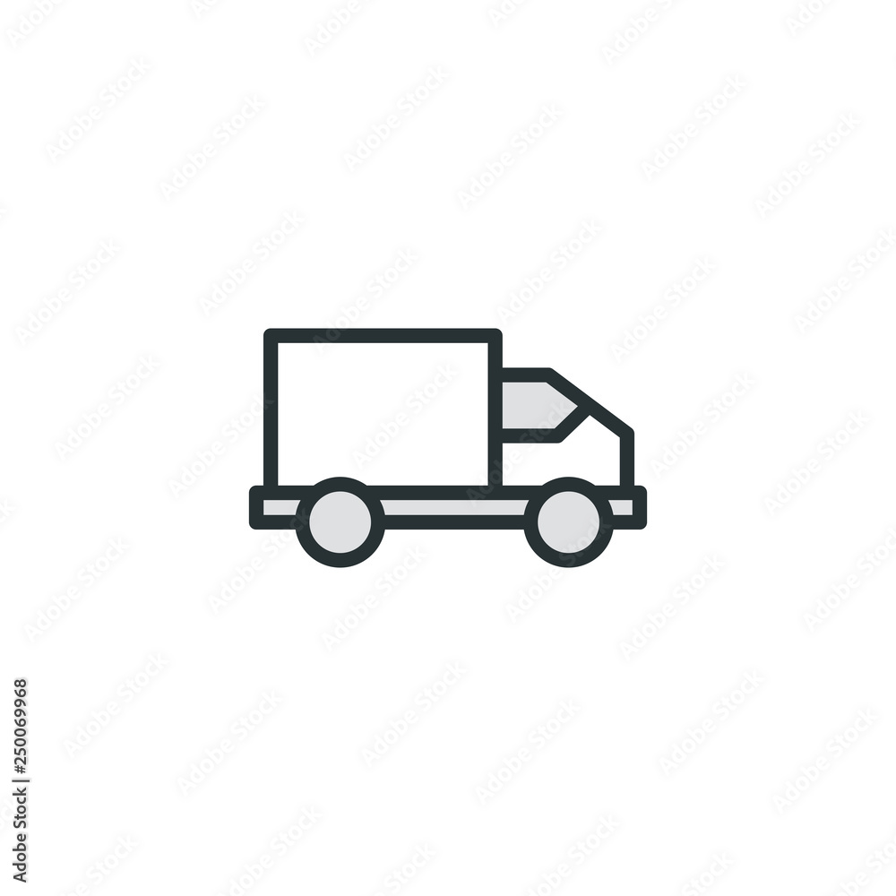 TRUCK BASIC ICON TRUCK BASIC ICON