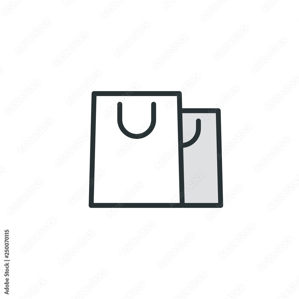 SHOPPING BAG BASIC ICON