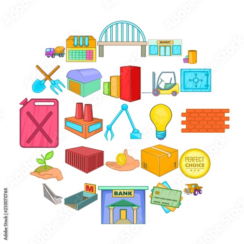 Parsimony icons set. Cartoon set of 25 parsimony vector icons for web isolated on white background