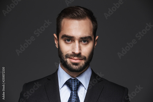 Portrait of a confident handsome businessman © Drobot Dean