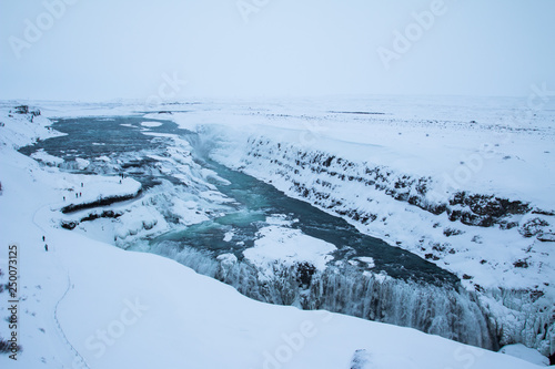Gulfoss in Iceland in the middle of winter © Gentoo Multimedia