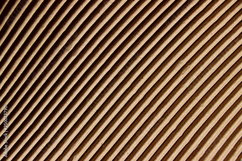 Abstract Gray Stripes Texture Background. Cropped Shot Of Paper Background. Brown Craft Paper Texture.