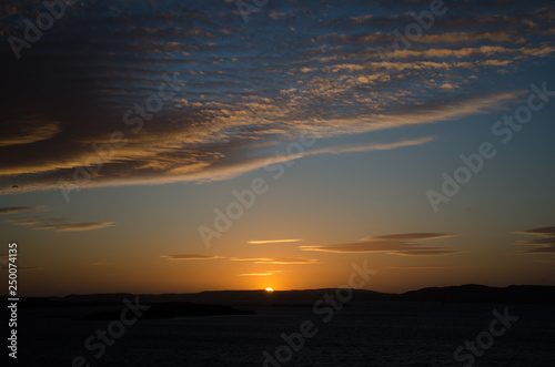 Sunset in Sweden