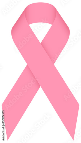 Schleife Brustkrebs Rosa