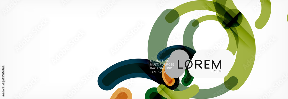 Line design circles abstract background Line design circles abstract background