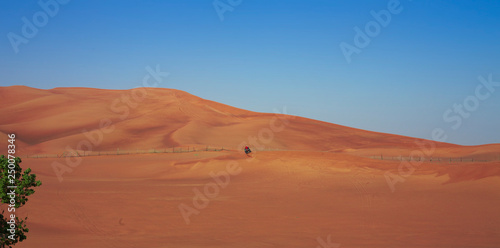 desert safari experience with atv 4x4 vehicles © Ioan Panaite