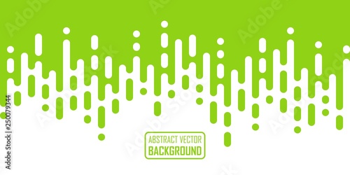 Rounded lines background. White, green abstract background.