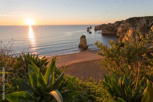 Fotografi Portugal, Algarve, Lagos, Praia Dona Ana