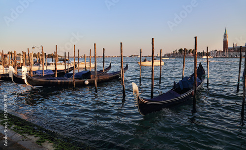 Gondolas in Venice, Italy © Jan Kranendonk