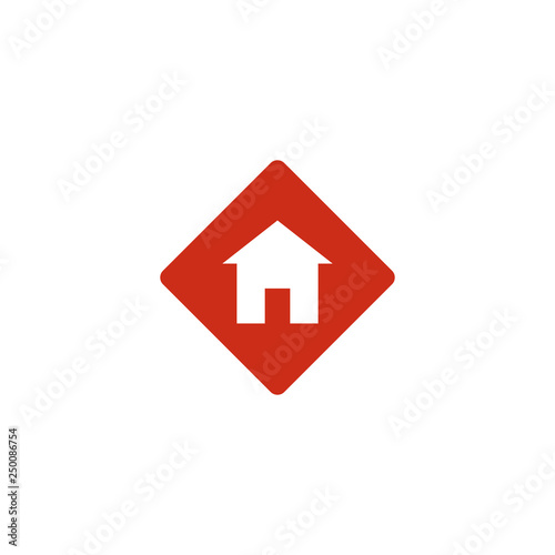 Home logo design vector template