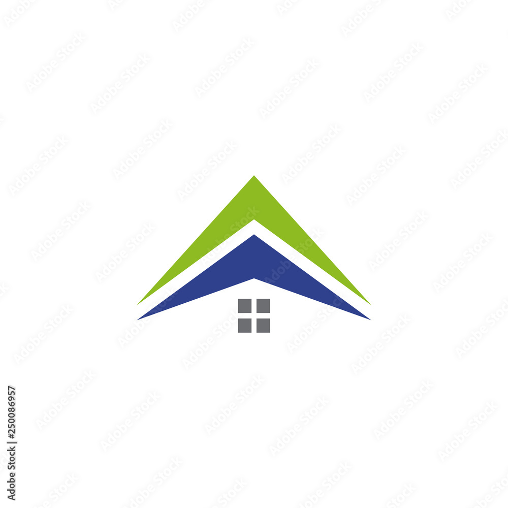 Home logo design vector template