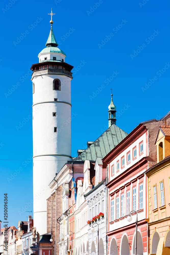 historic architecture Domazlice, Czech Republic