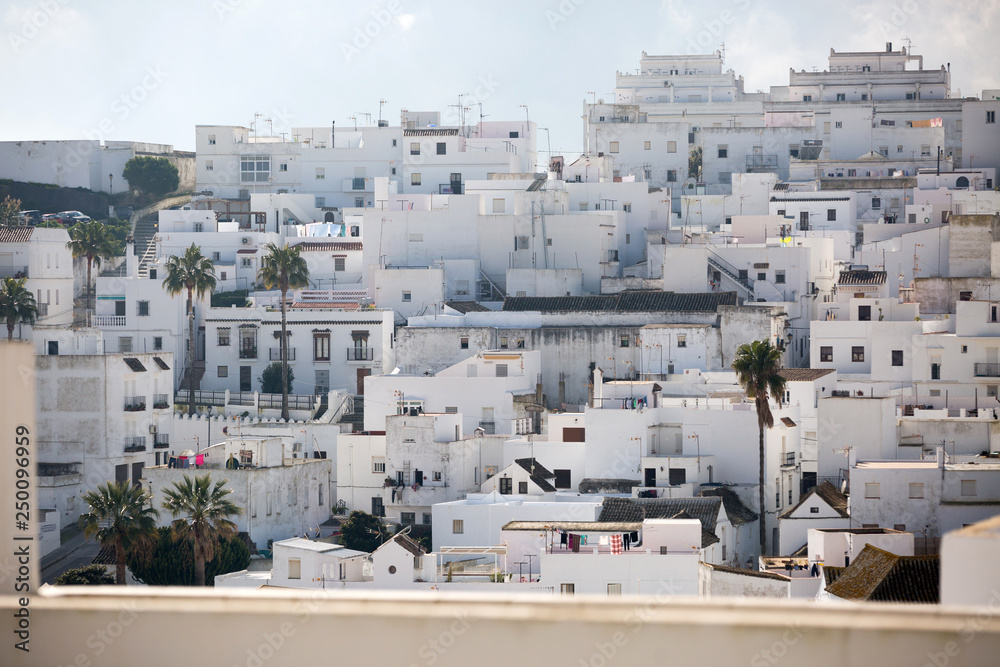 Vejer De La Frontera, Spain - White Buildings In Town Vejer De La Frontera, Spain - White Buildings In Town