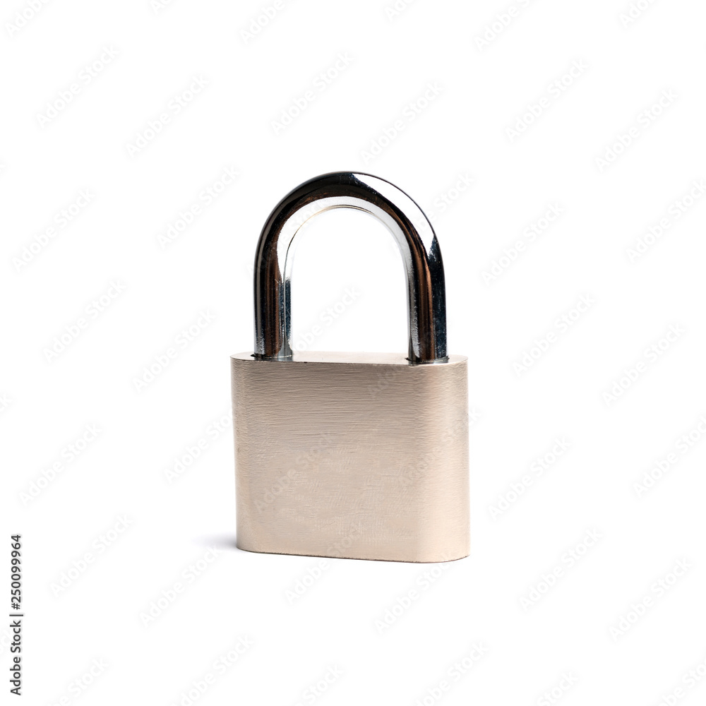 Padlock isolated on white background Padlock isolated on white background