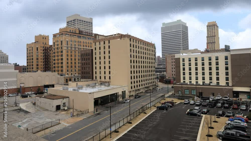 Timelapse of the Memphis, Tennessee city center 4K Timelapse of the Memphis, Tennessee city center 4K