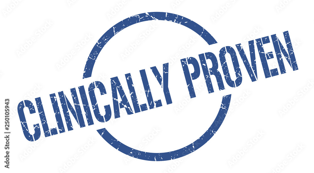 clinically proven stamp clinically proven stamp