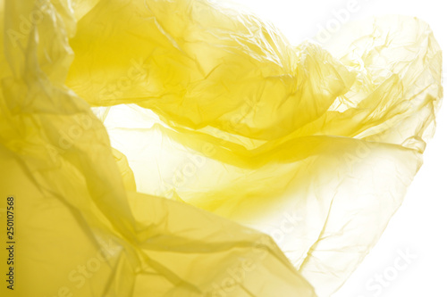 Abstract plastic yellow color texture, yellow background