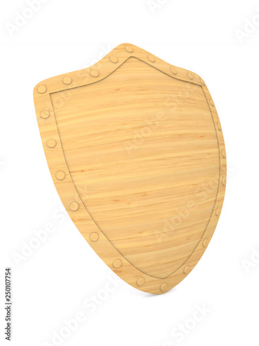 shield on white background....