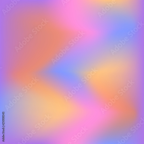 Abstract blur gradient backgrounds with trend pastel  color including : pink, purple, violet, orange and blue colors for deign concepts, wallpapers, business presentations, Vector illustration.