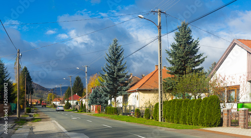 Image of traditional hungarian village