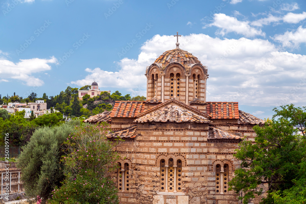 Church of Holy Apostles and the Temple of Hephaestus