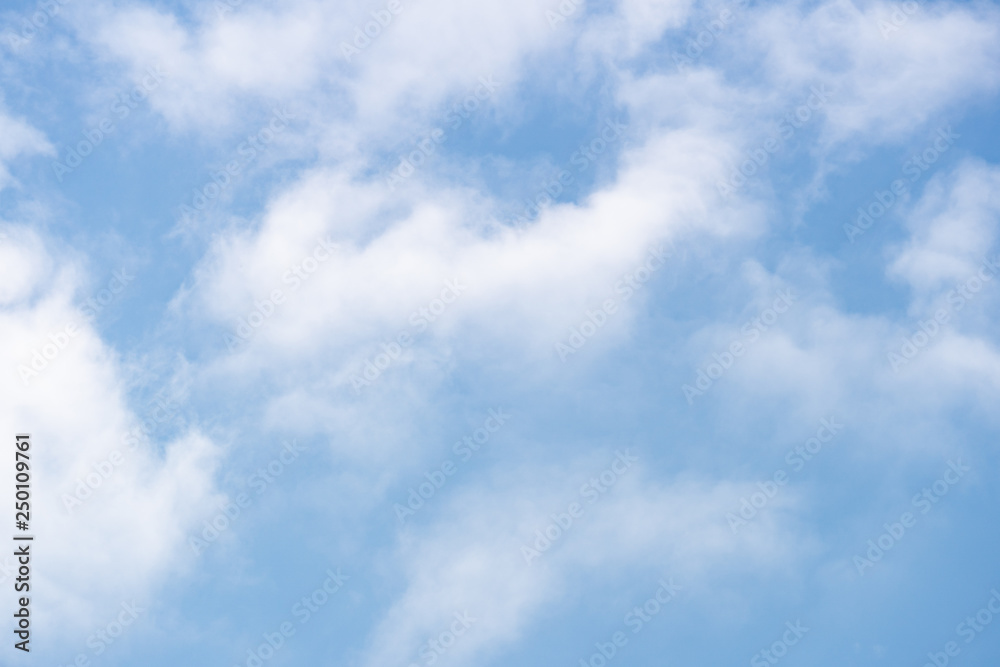 The sky is full of moving clouds. Feel free and enthusiastic. Suitable to use as a background image.