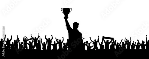 Crowd of people. Vector