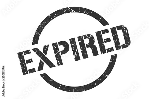 expired stamp