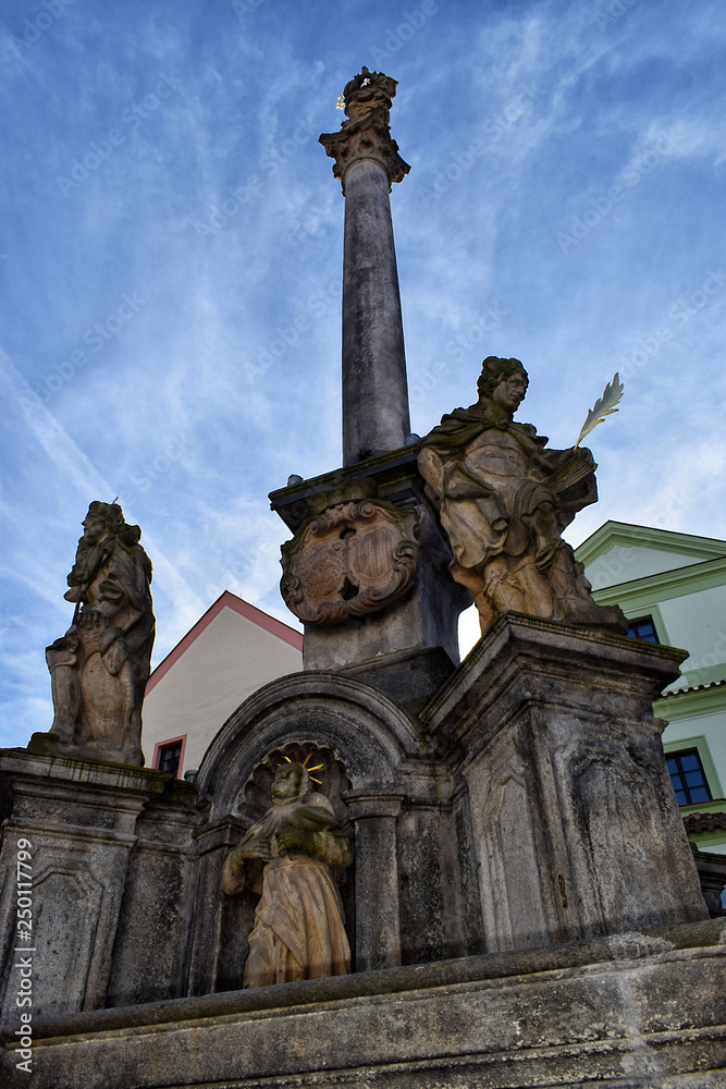 Fototapeta premium Krumlov town in South Bohemia
