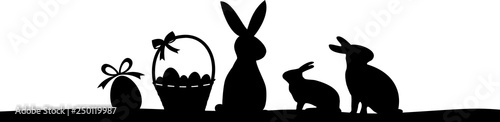 Easter Rabbit Background