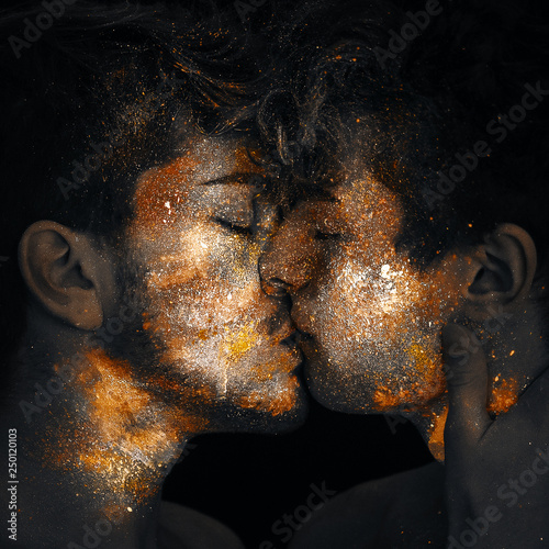Le baiser or version