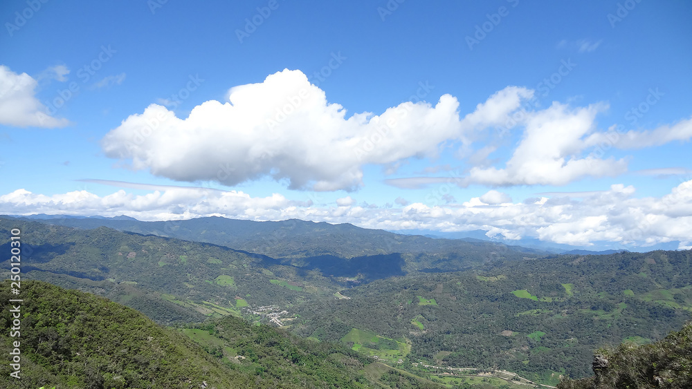 Naklejka premium panoramic view of all the high gera