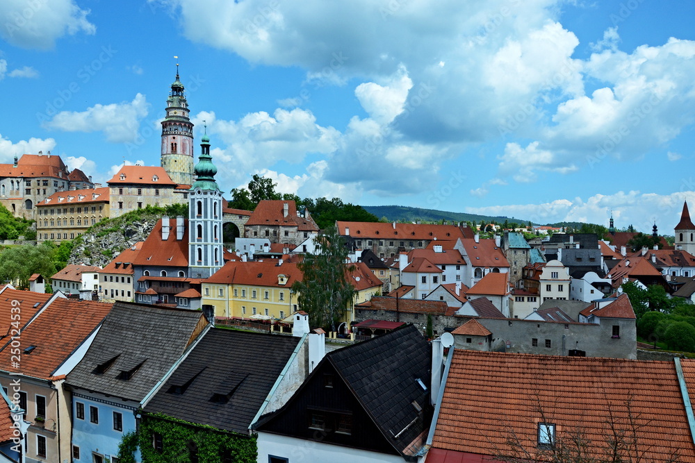 Czech Republic-view of the city Czech Krumlov