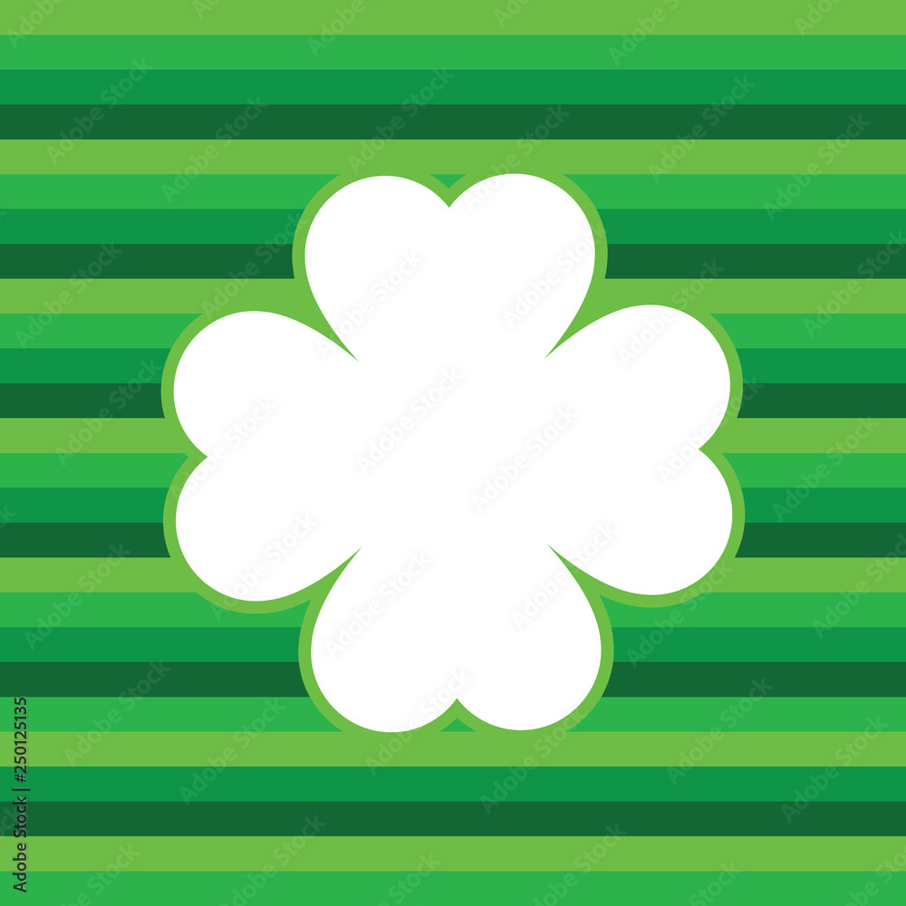 Green seamless pattern with clovers, shamrock leaves for St. Patrick's Day. Holiday symbol with frame, border for text, for greeting cards, banner or invitation Green seamless pattern with clovers, shamrock leaves for St. Patrick's Day. Holiday symbol with frame, border for text, for greeting cards, banner or invitation