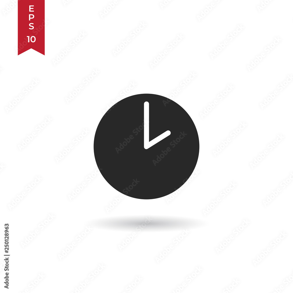 Time icon vector. Clock sign Time icon vector. Clock sign