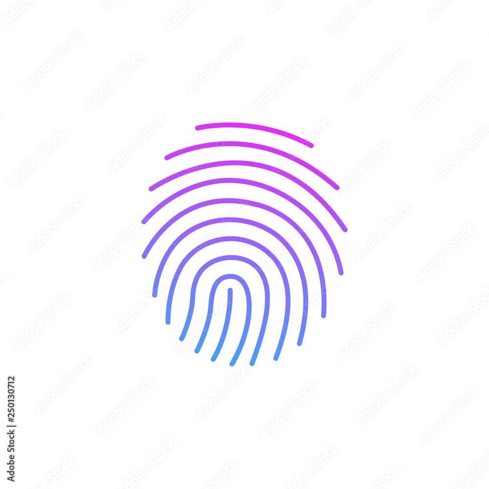 Cryptographic signature glyph icon, security and identity, fingerprint sign, Vector illustration isolated on white background. Cryptographic signature glyph icon, security and identity, fingerprint sign, Vector illustration isolated on white background.