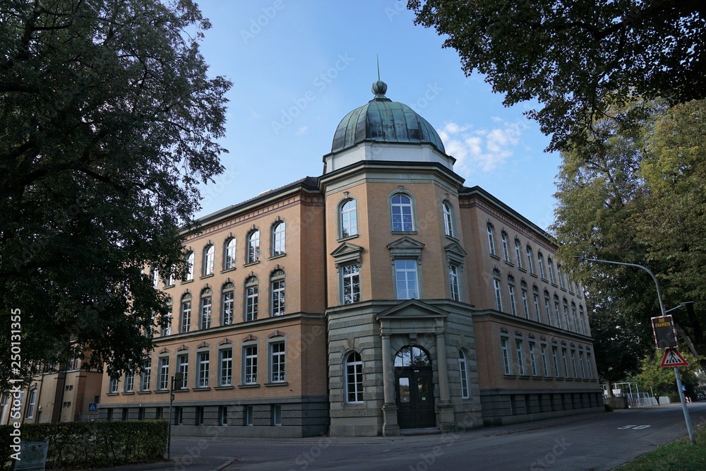 alte schule in tuttlingen in deutschland