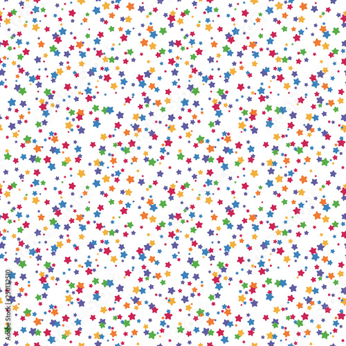 St Patrick's Day Seamless Pattern - Rainbow pattern design for St Patrick's Day
