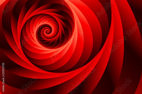 Spiral fractal background