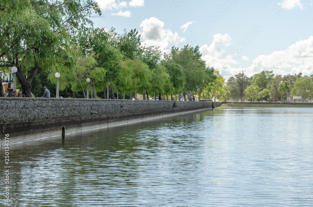 Fototapeta premium bridge over the river