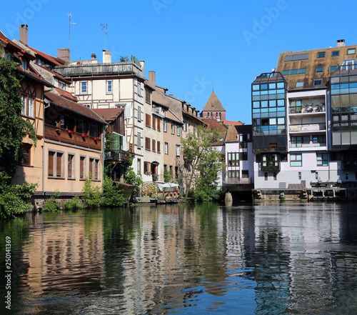 Strasbourg picturesque historical district "Petite France"